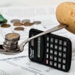 south african rands besides a calculator